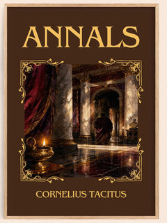 Annals Classic Book Art Print by Cornelius Tacitus – book poster