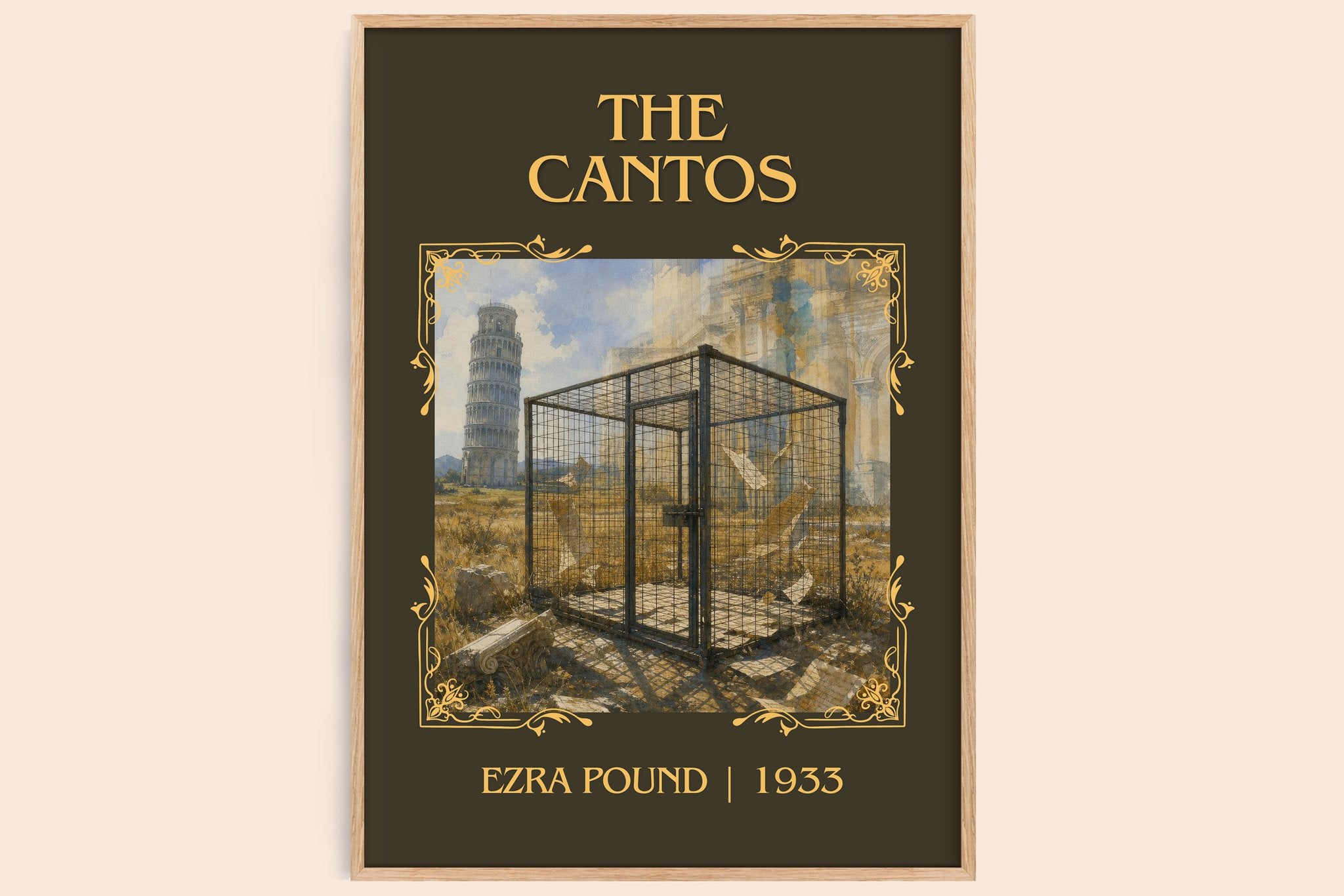 The Cantos Classic Book Art Print by Ezra Pound