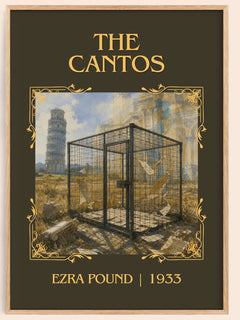 The Cantos Classic Book Art Print by Ezra Pound – book poster