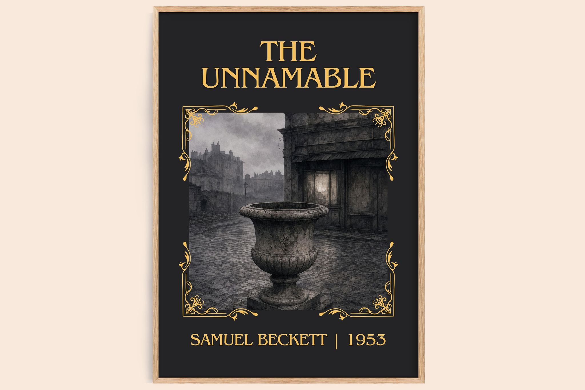 The Unnamable Classic Book Art Print by Samuel Beckett