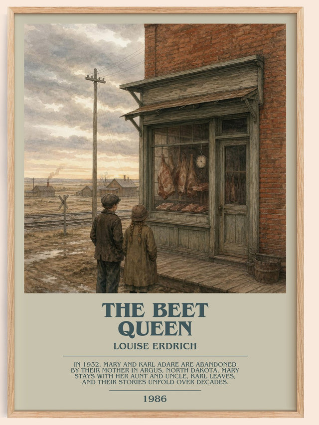The Beet Queen Bookish Wall Art by Louise Erdrich