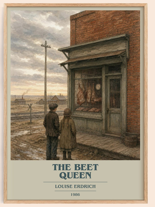 The Beet Queen Book Cover Poster by Louise Erdrich