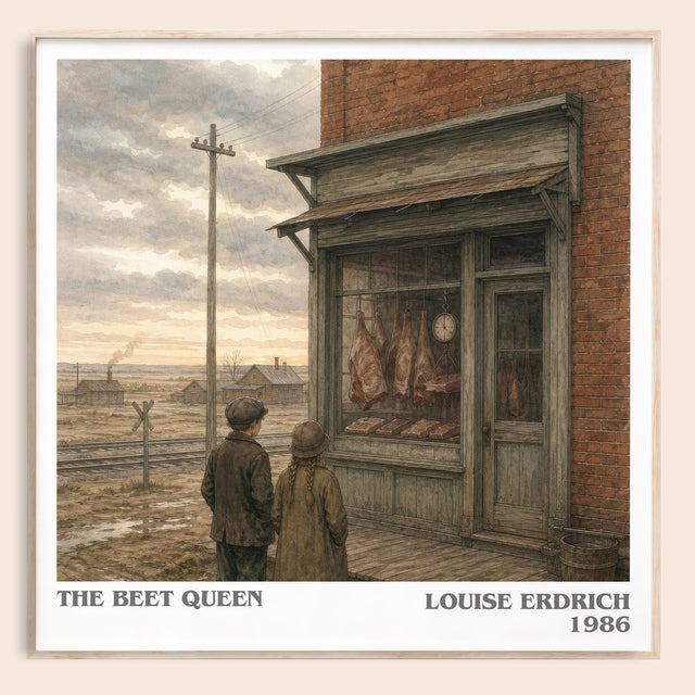 The Beet Queen Literary Art Print by Louise Erdrich