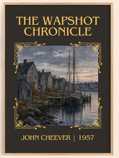 The Wapshot Chronicle Classic Book Art Print by John Cheever – book poster