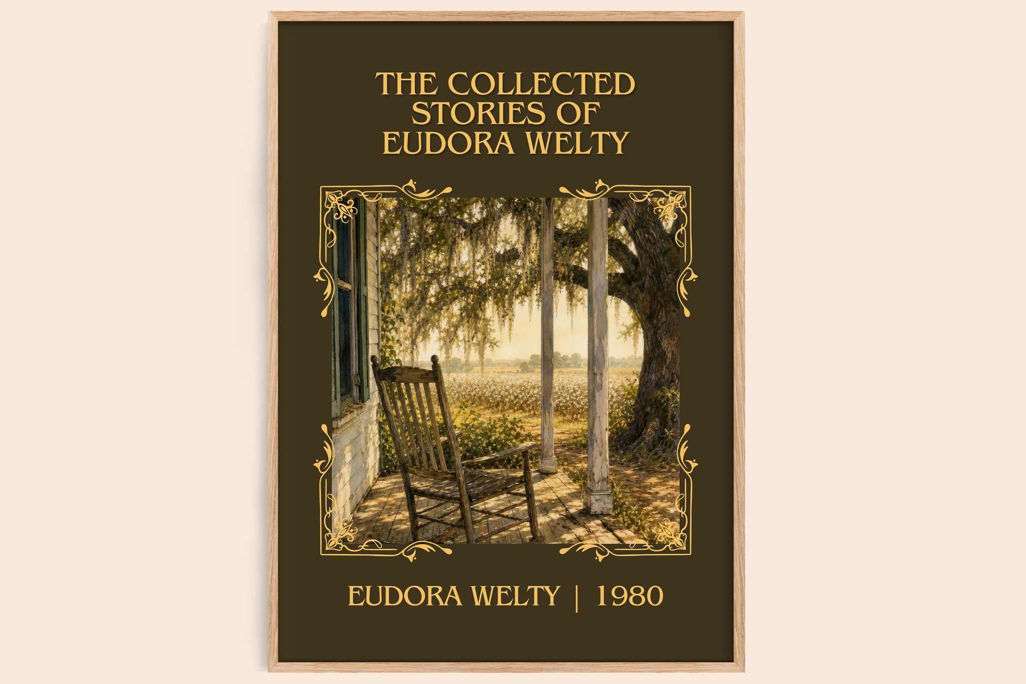 Collected Stories of Eudora Welty Classic Book Art Print by E. Welty