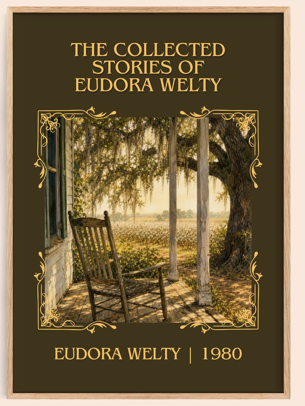 Collected Stories of Eudora Welty Classic Book Art Print by E. Welty – book poster