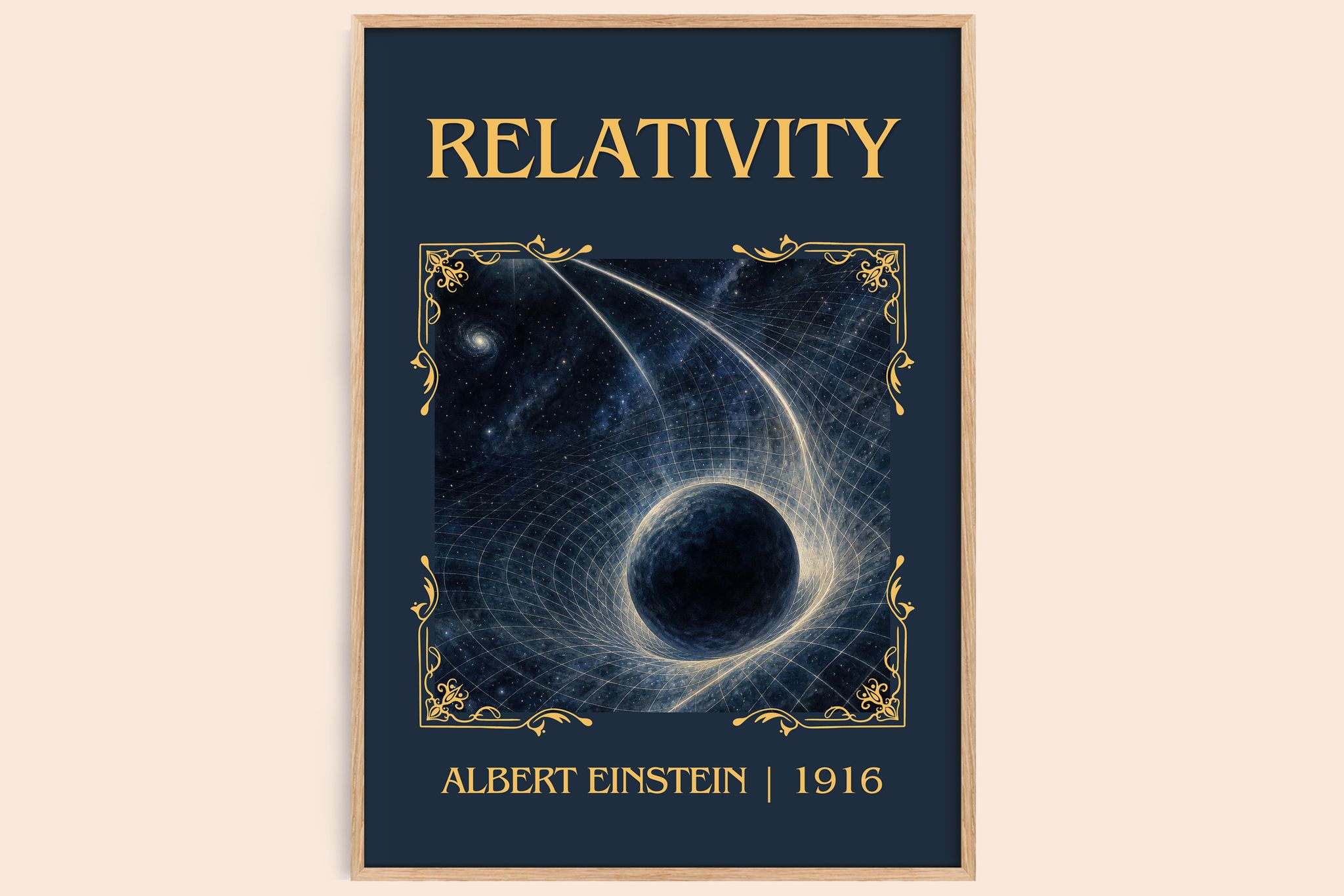 Relativity Classic Book Art Print by Albert Einstein