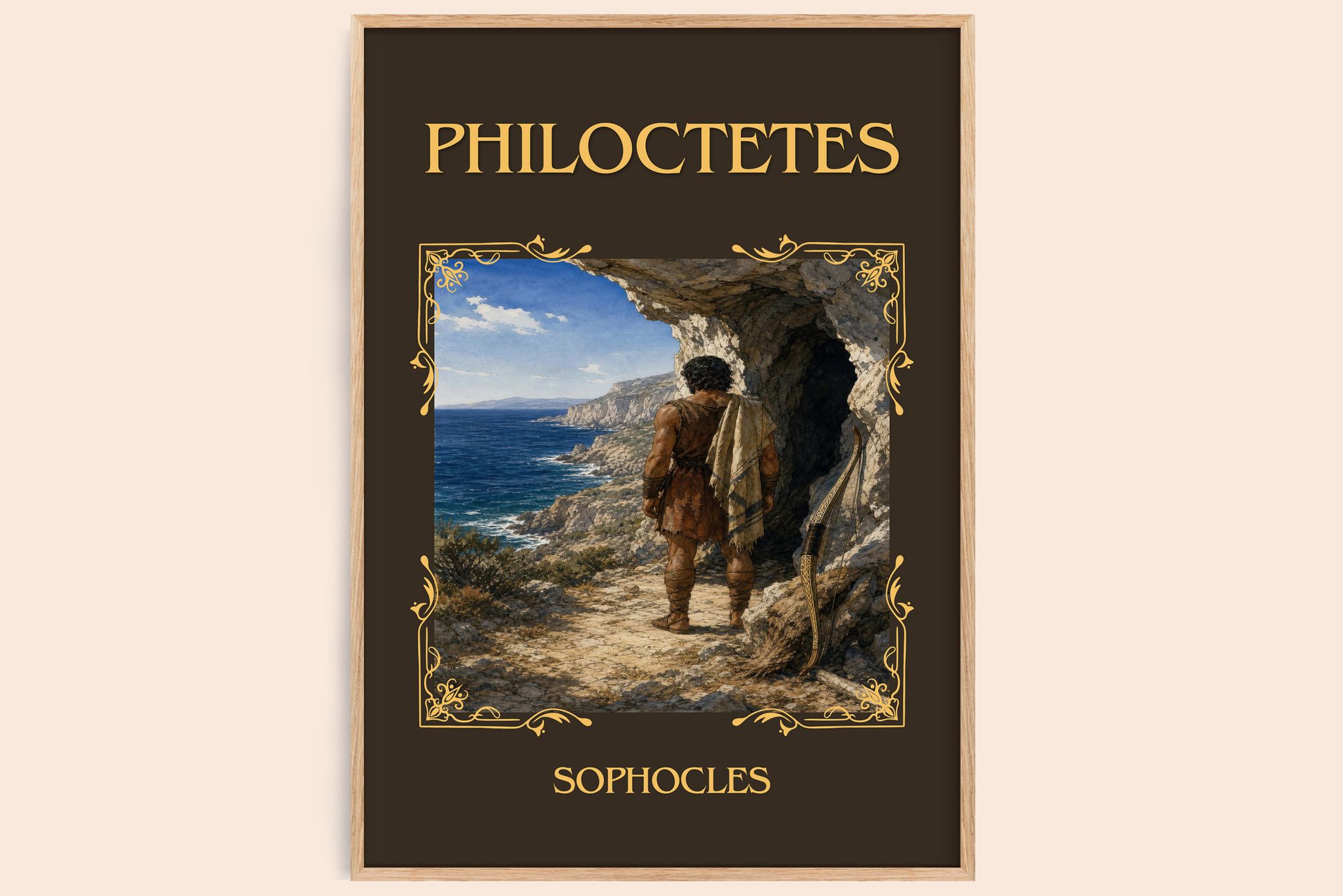 Philoctetes Classic Book Art Print by Sophocles