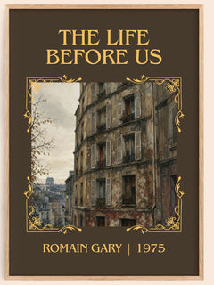 The Life Before Us Classic Book Art Print by Romain Gary – book poster