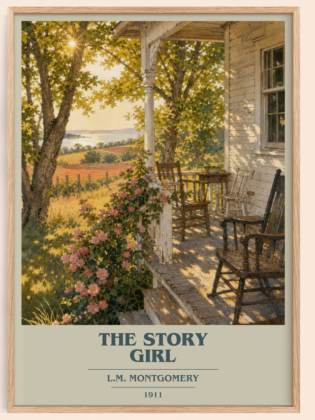 The Story Girl Book Cover Poster by L.M. Montgomery