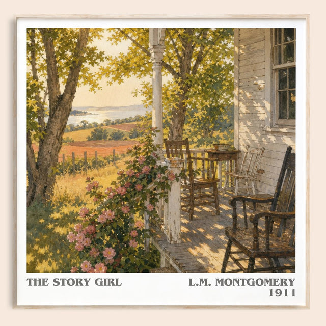 The Story Girl Literary Art Print by L.M. Montgomery