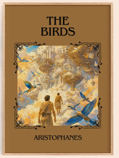 The Birds Classic Book Art Print by Aristophanes – book poster