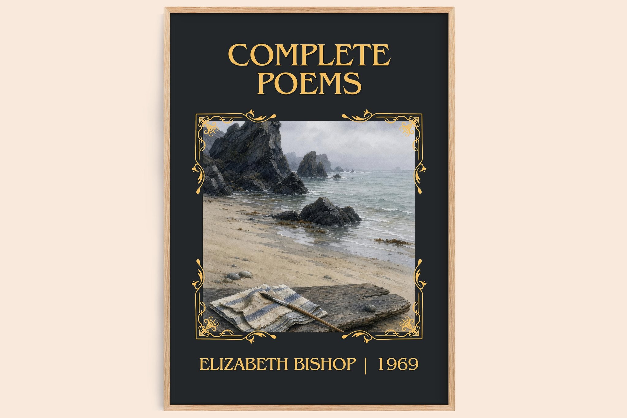 Complete Poems Classic Book Art Print by Elizabeth Bishop