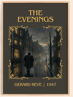 The Evenings Classic Book Art Print by Gerard Reve – book poster