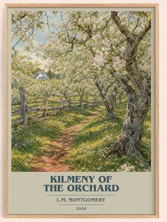 Kilmeny Of The Orchard Book Cover Poster by L.M. Montgomery