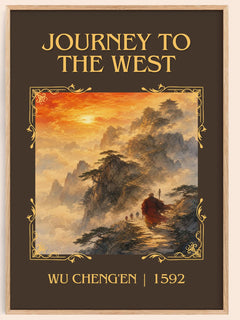 Journey to the West Classic Book Art Print by Wu Cheng'en – book poster