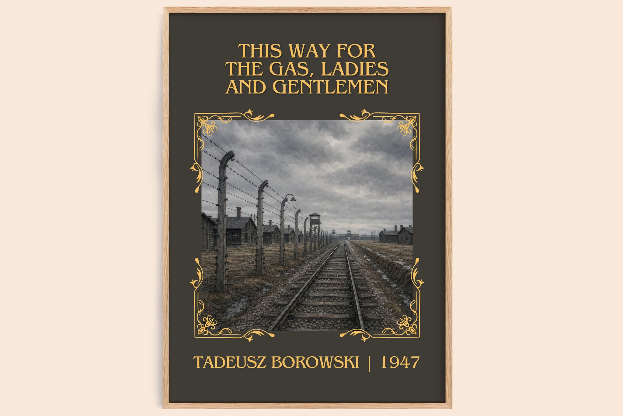 This Way for the Gas, Ladies and Gentlemen Classic Book Art Print by Tadeusz Borowski