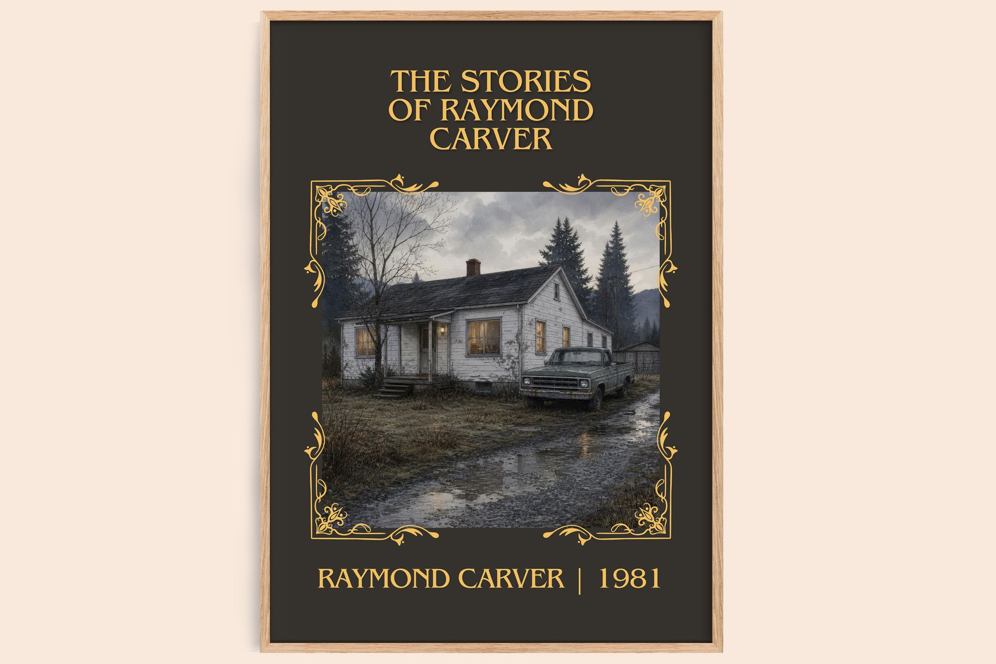 The Stories of Raymond Carver Classic Book Art Print by Raymond Carver
