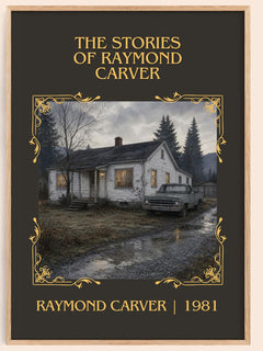 The Stories of Raymond Carver Classic Book Art Print by Raymond Carver – book poster