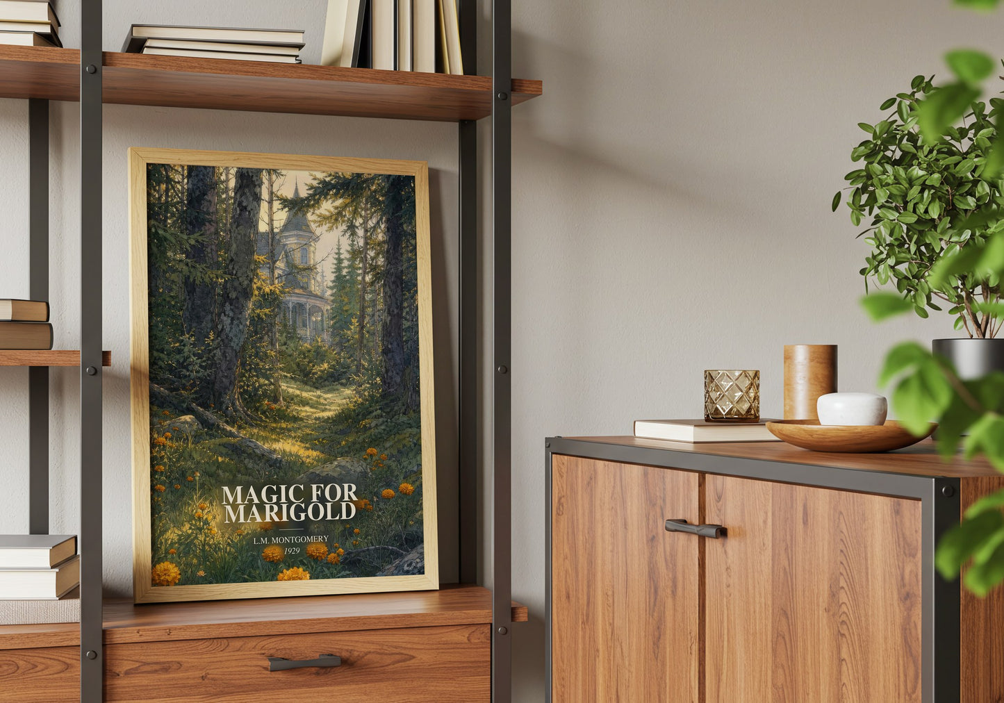 Magic For Marigold book watercolour illustration paper finish options – matte satin gloss