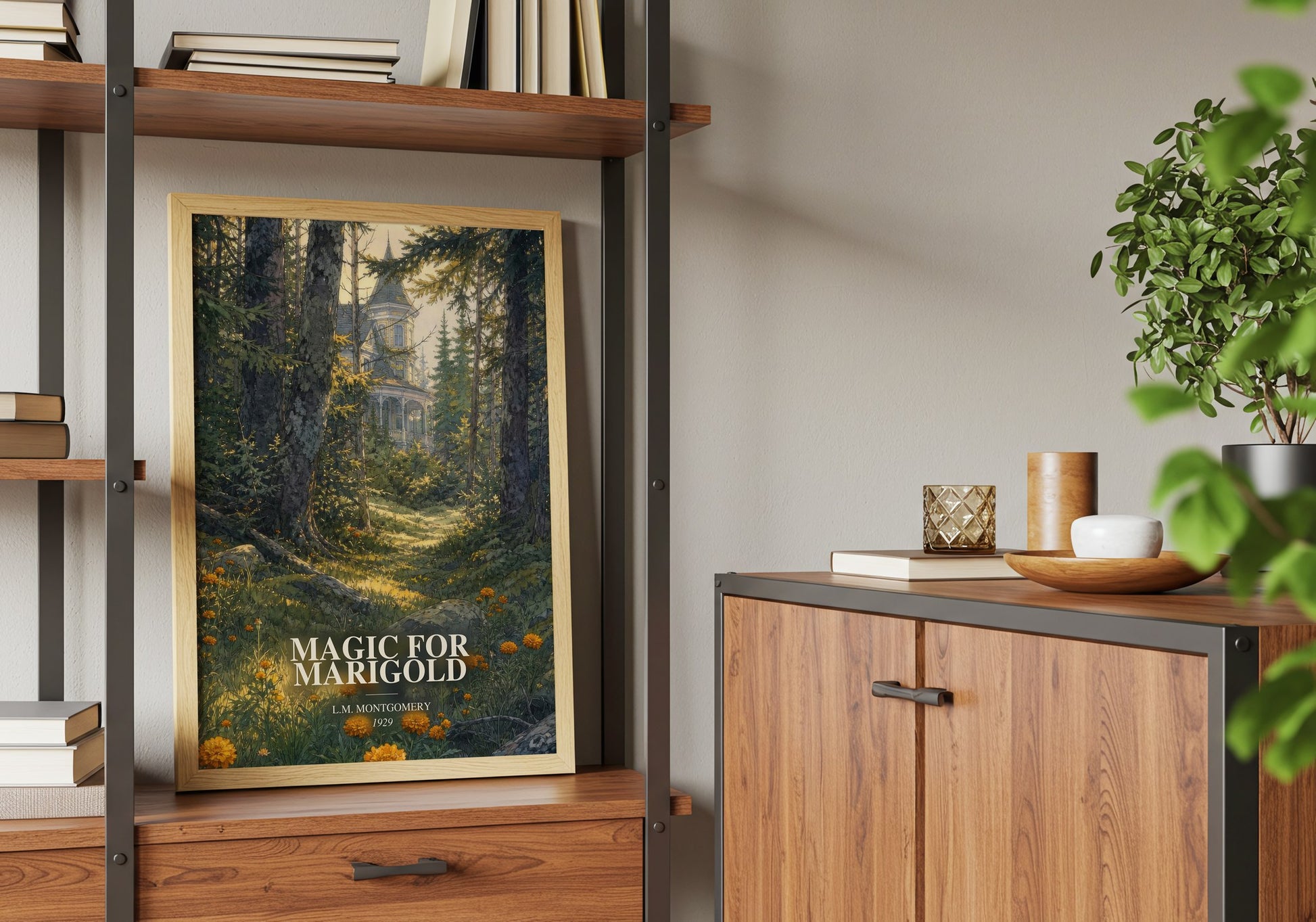 Magic For Marigold book watercolour illustration paper finish options – matte satin gloss