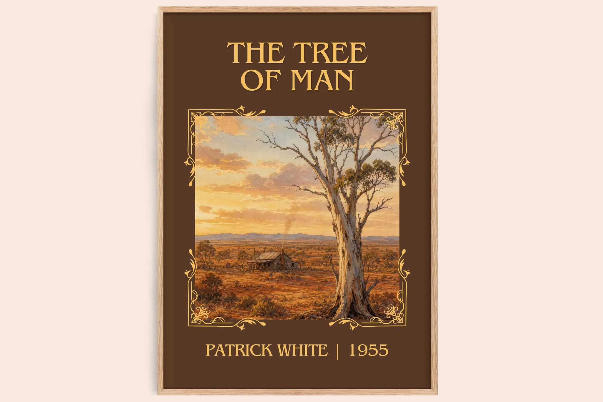 The Tree of Man Classic Book Art Print by Patrick White