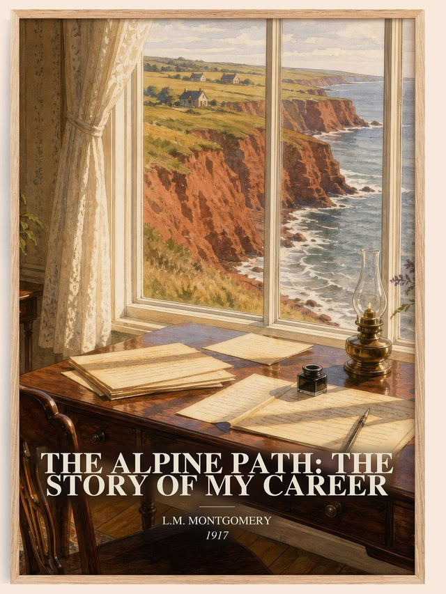 Alpine Path: The Story Of My Career Book Watercolour Illustration –