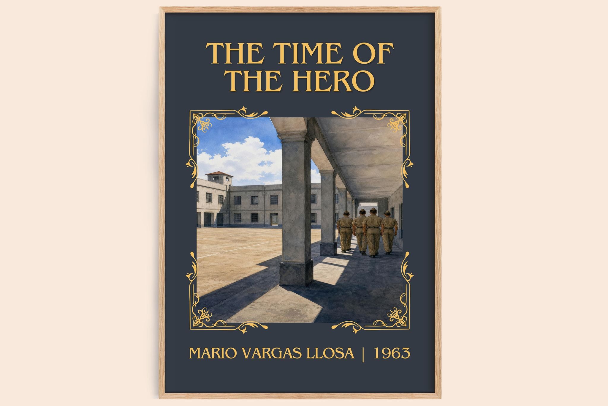 The Time of the Hero Classic Book Art Print by Mario Vargas Llosa