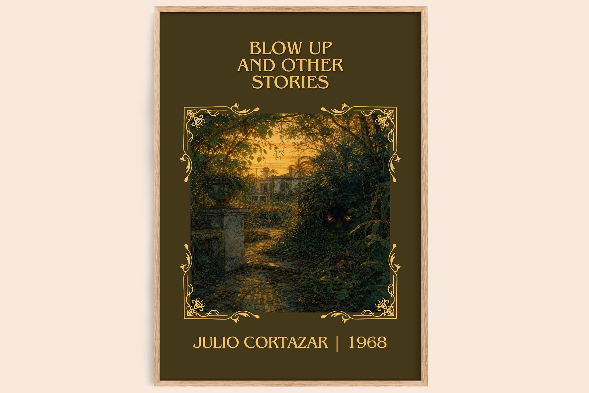 Blow Up And Other Stories Classic Book Art Print by Julio Cortazar