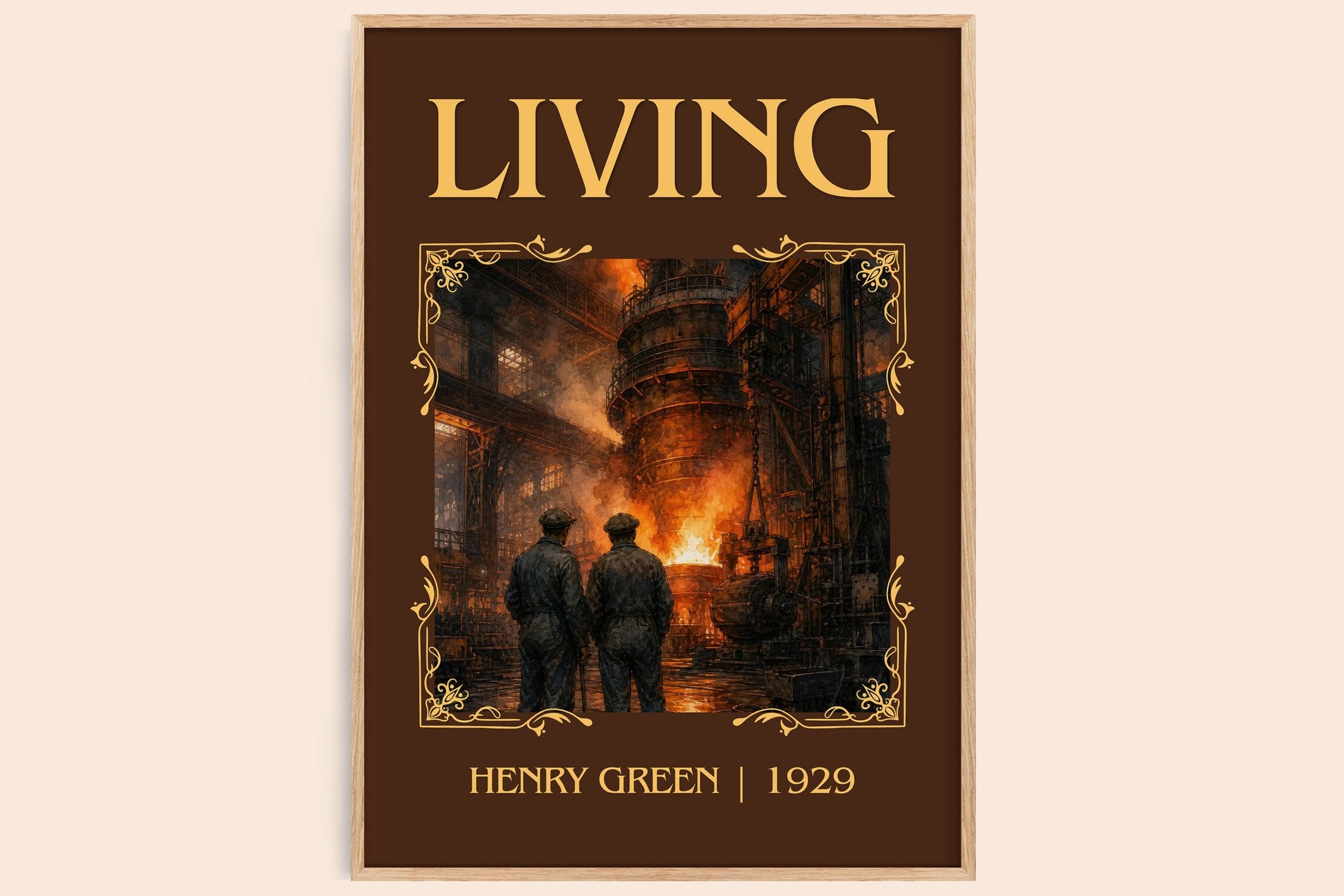 Living Classic Book Art Print by Henry Green