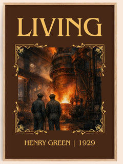 Living Classic Book Art Print by Henry Green – book poster