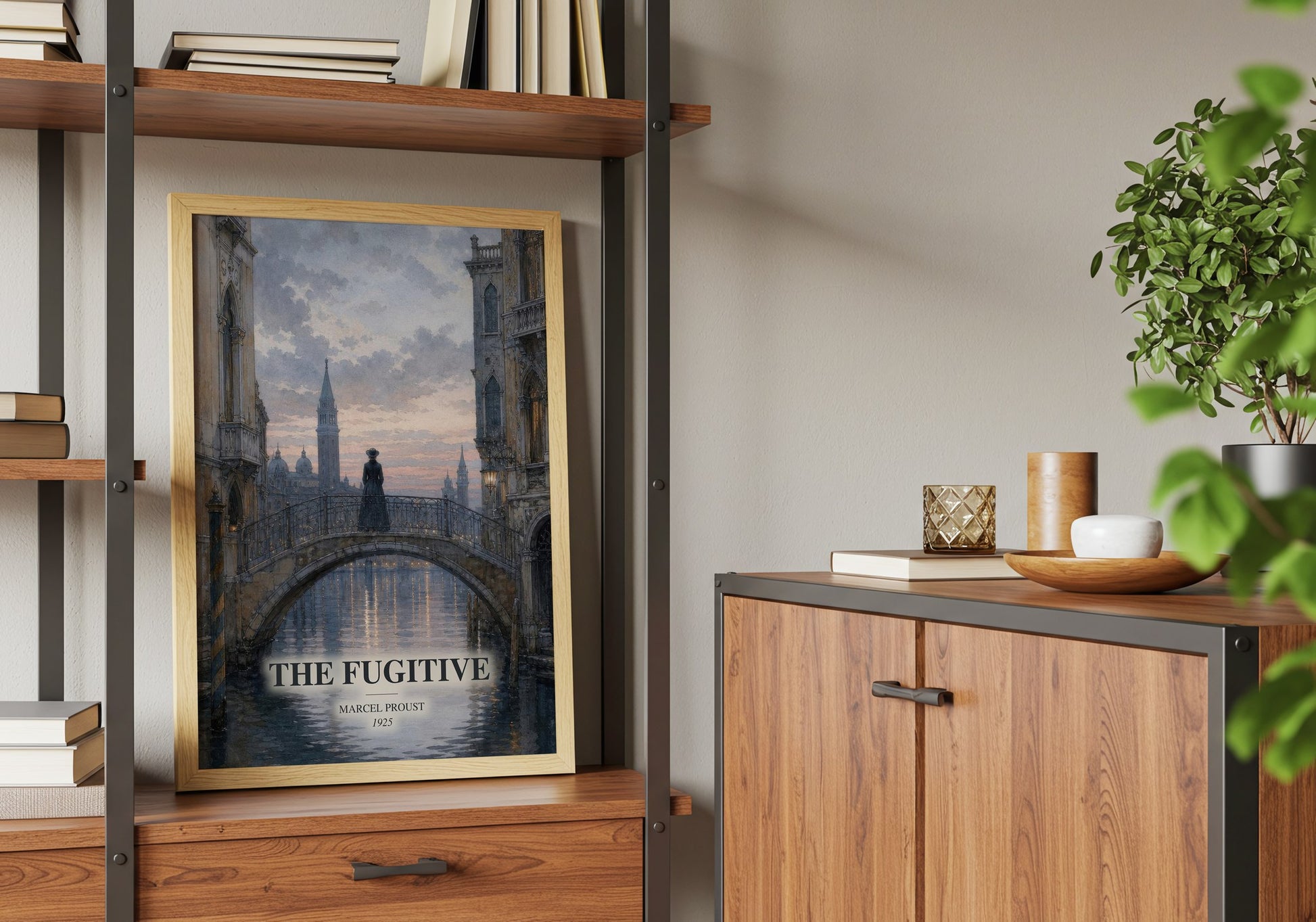 The Fugitive book watercolour illustration paper finish options – matte satin gloss