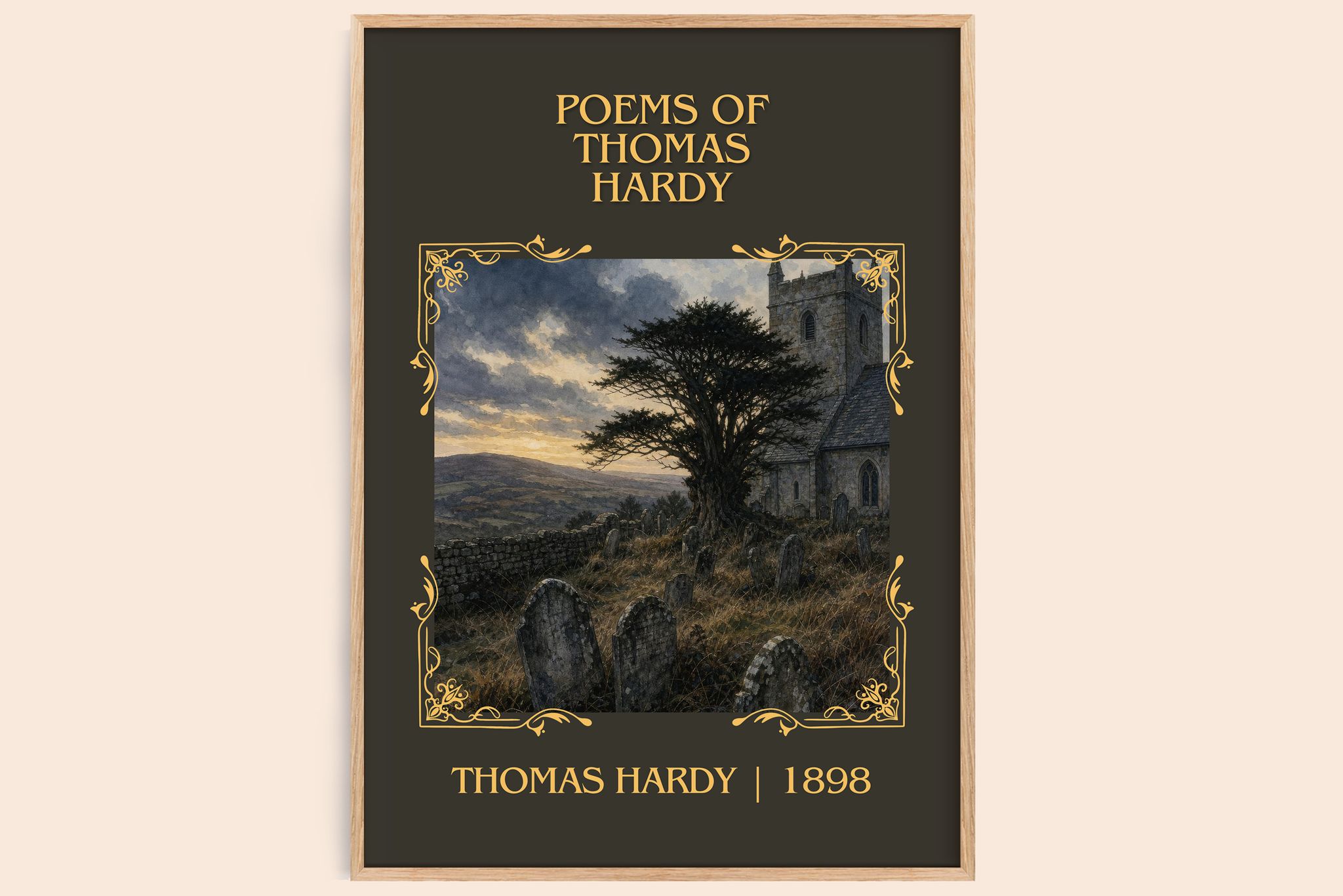 Poems Of Thomas Hardy Classic Book Art Print by Thomas Hardy