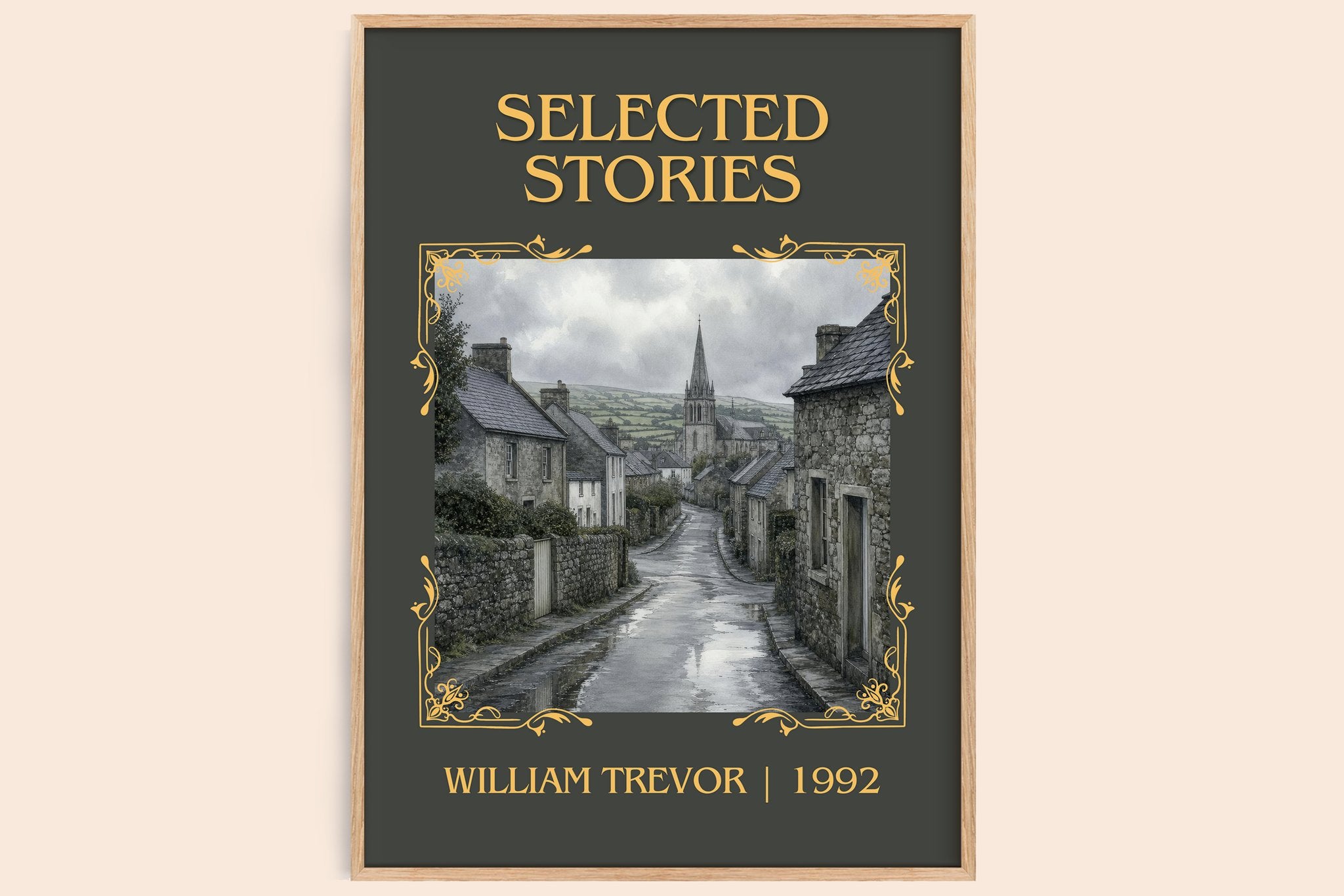 Selected Stories Classic Book Art Print by William Trevor
