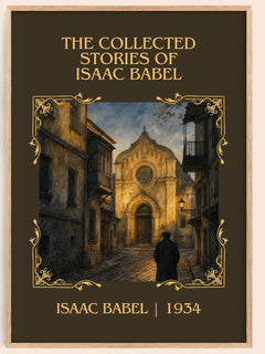Collected Stories of Isaac Babel Classic Book Art Print by Isaac Babel – book poster