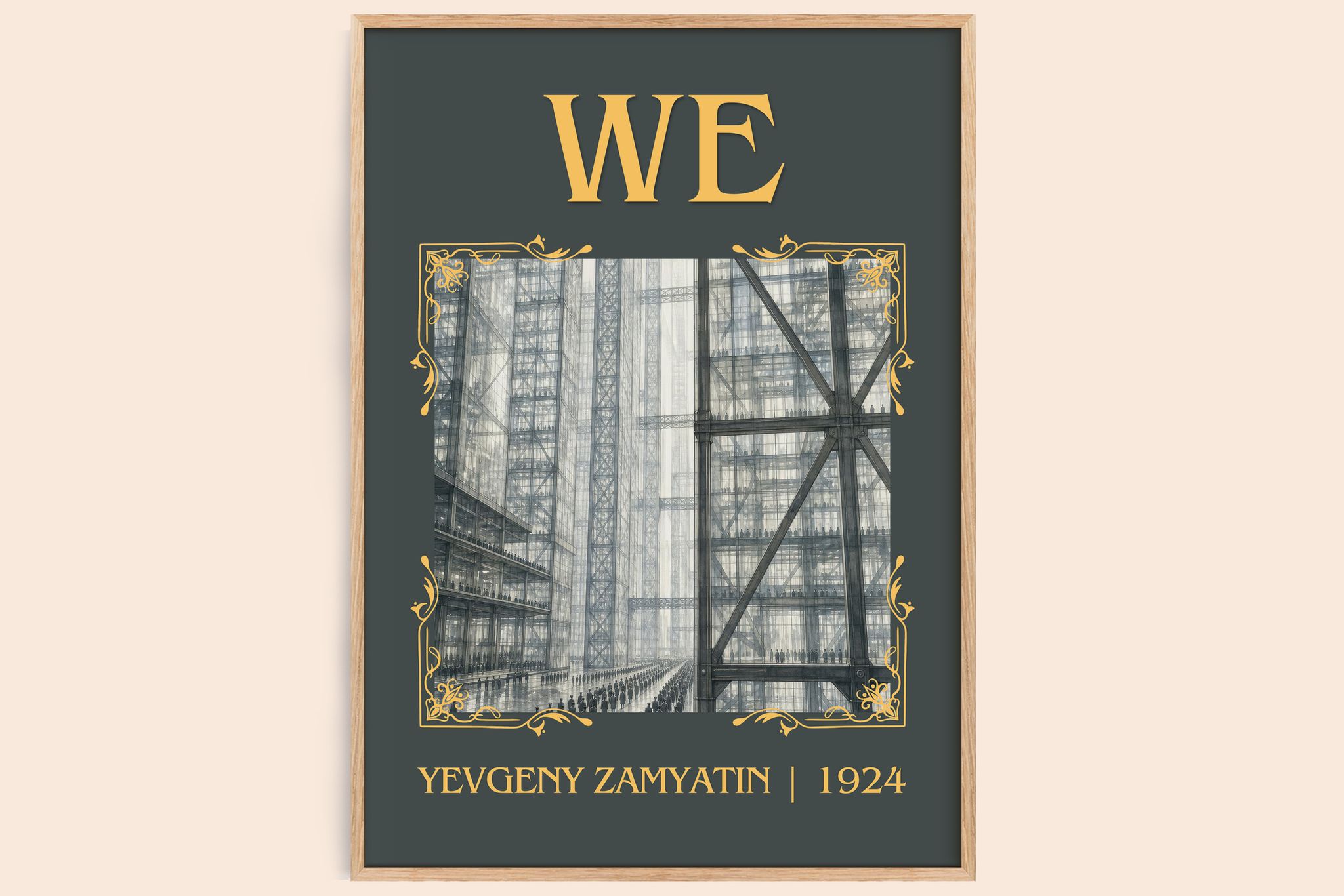 We Classic Book Art Print by Yevgeny Zamyatin