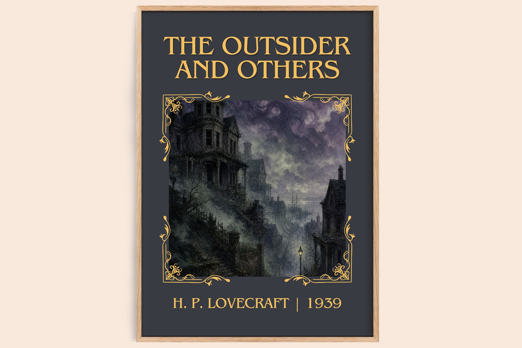 The Outsider And Others Classic Book Art Print by H. P. Lovecraft