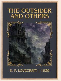 The Outsider And Others Classic Book Art Print by H. P. Lovecraft – book poster