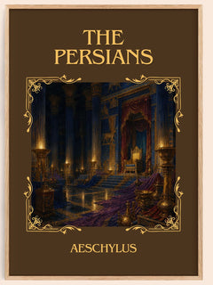 The Persians Classic Book Art Print by Aeschylus – book poster