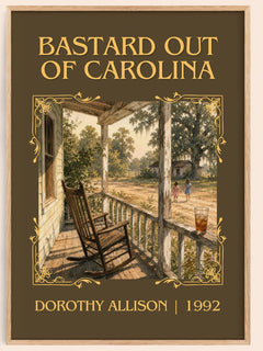 Bastard Out of Carolina Classic Book Art Print by Dorothy Allison – book poster