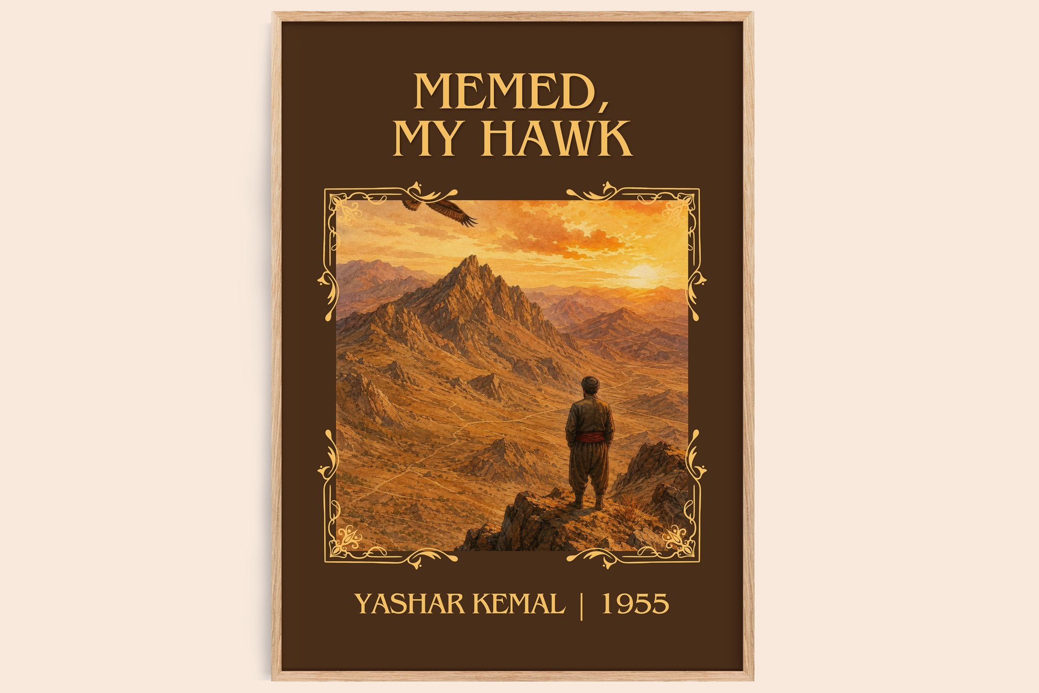 Memed, My Hawk Classic Book Art Print by Yashar Kemal