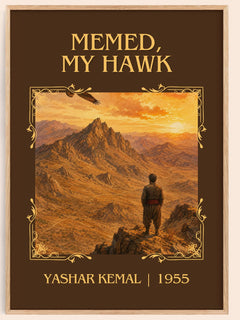 Memed, My Hawk Classic Book Art Print by Yashar Kemal – book poster