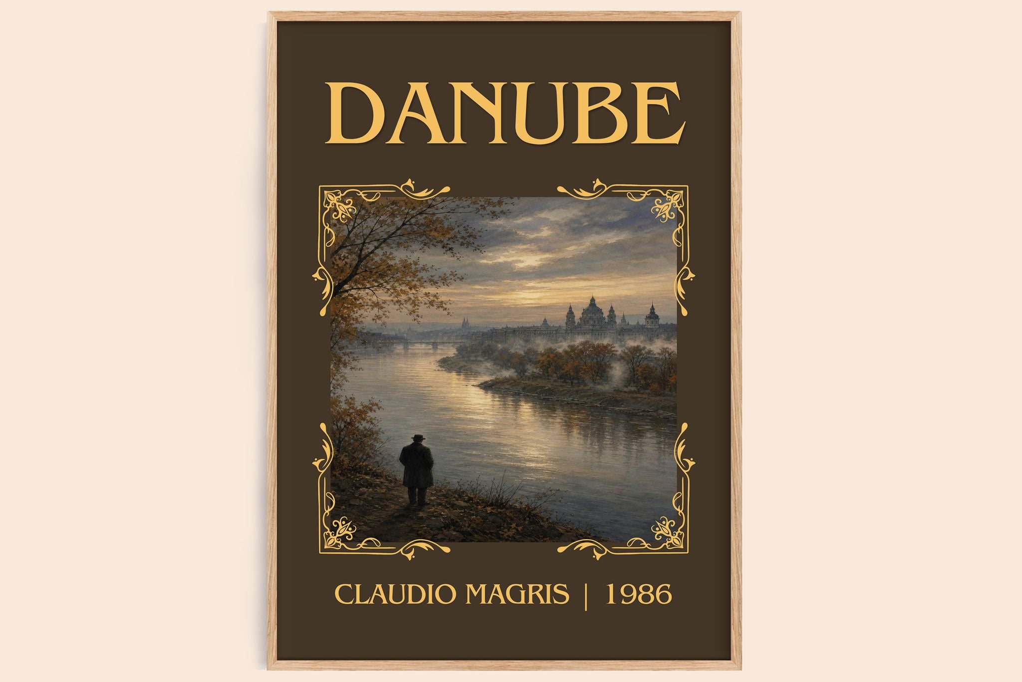 Danube Classic Book Art Print by Claudio Magris