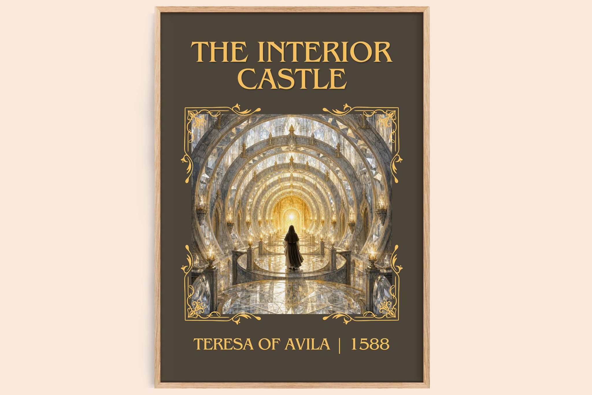 The Interior Castle Classic Book Art Print by Teresa of Avila