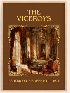 The Viceroys Classic Book Art Print by Federico De Roberto – book poster