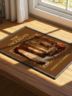 The Viceroys Classic Book Art Print by Federico De Roberto – print on a sunlit desk
