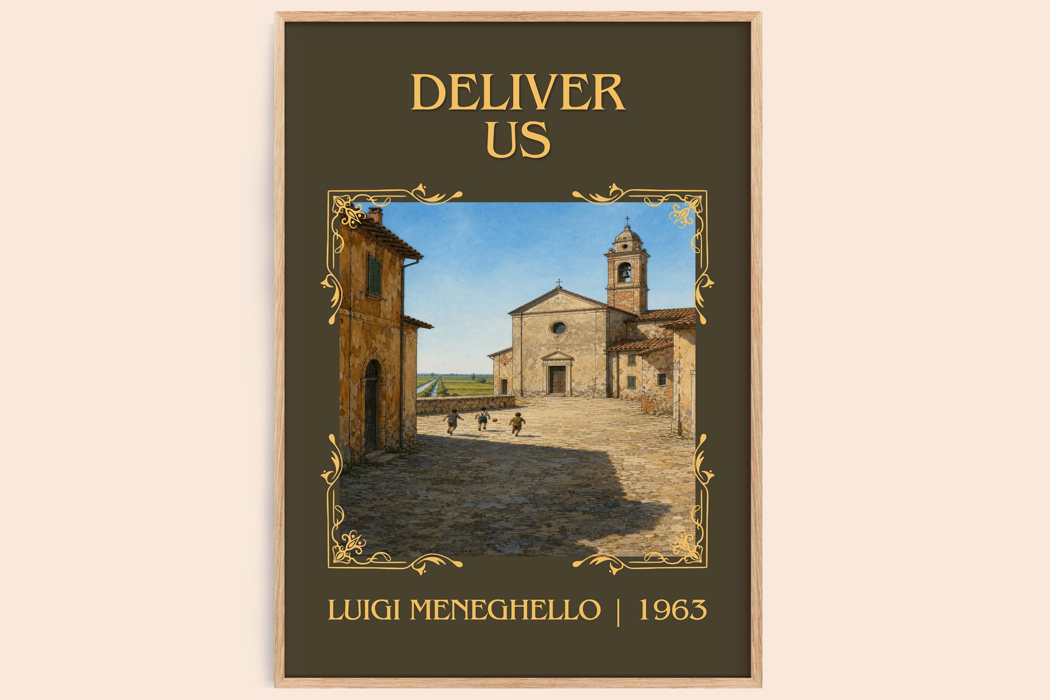 Deliver Us Classic Book Art Print by Luigi Meneghello