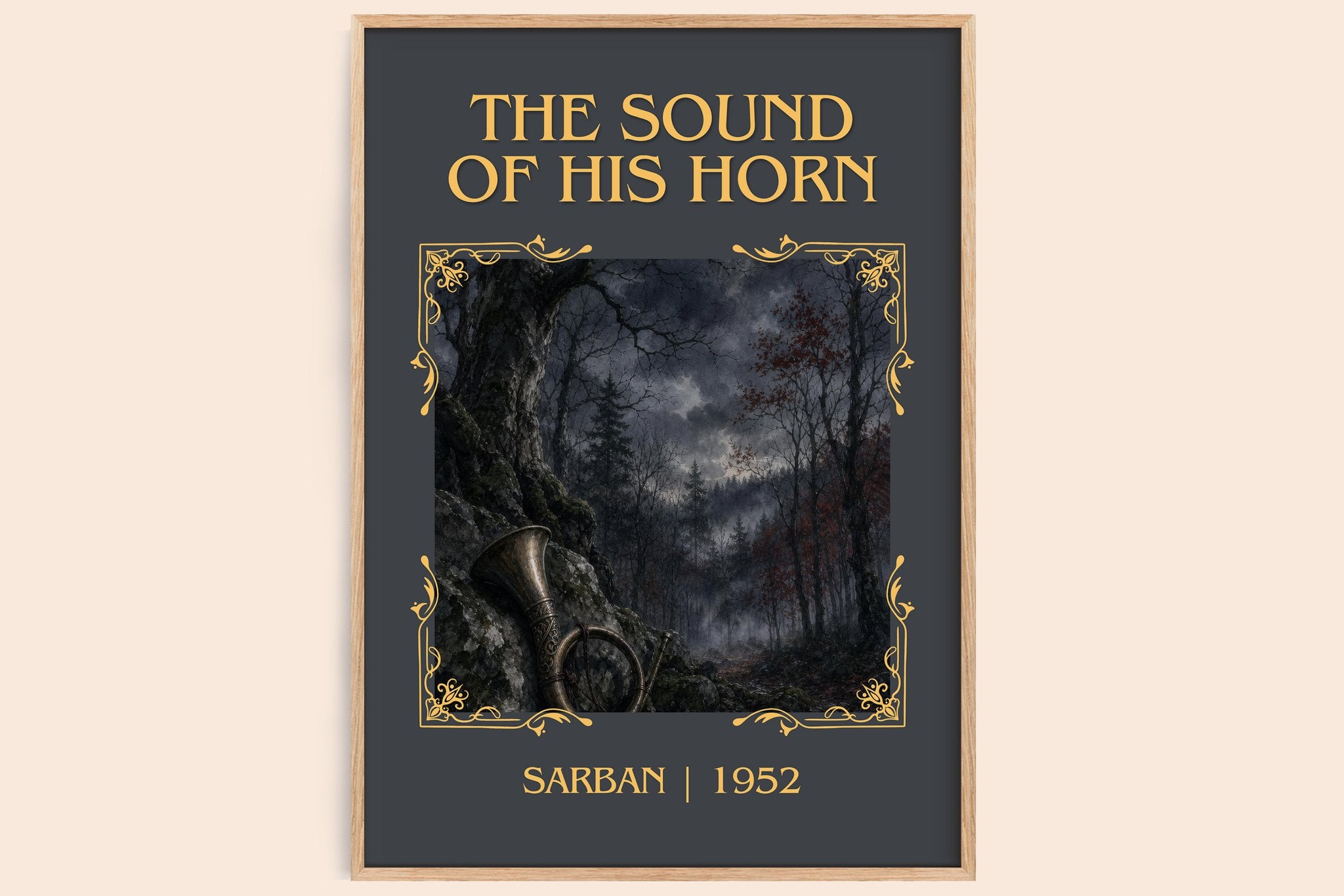 The Sound Of His Horn Classic Book Art Print by Sarban