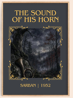 The Sound Of His Horn Classic Book Art Print by Sarban – book poster