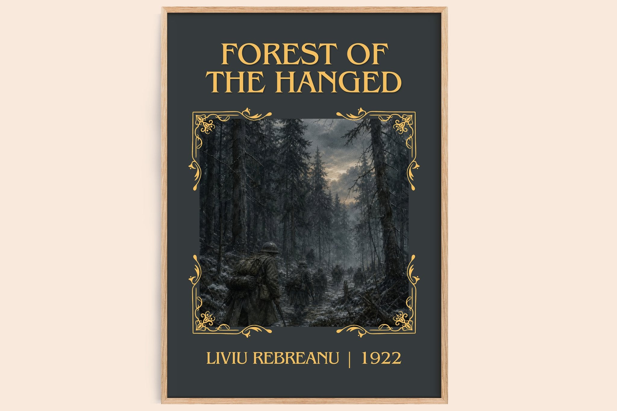 Forest of the Hanged Classic Book Art Print by Liviu Rebreanu